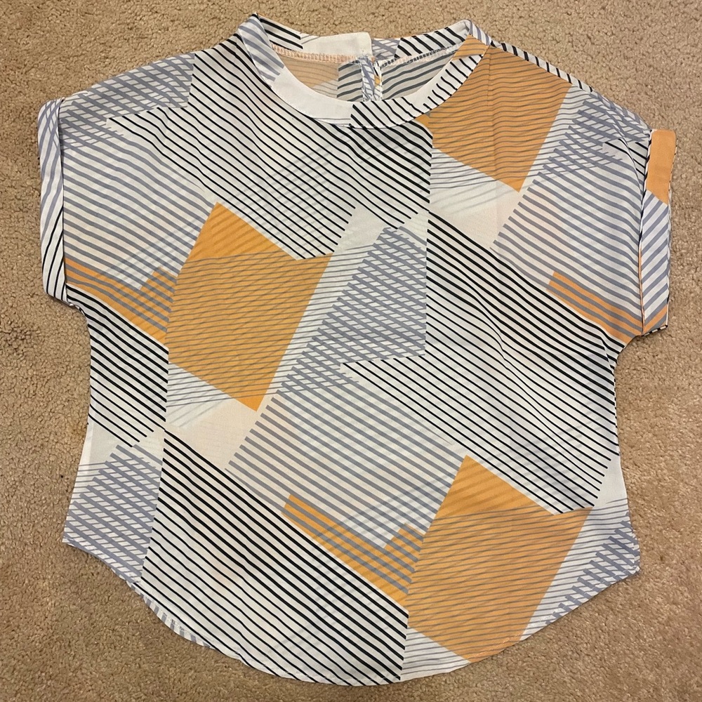 Shein Multi-colored Blouse Size Large